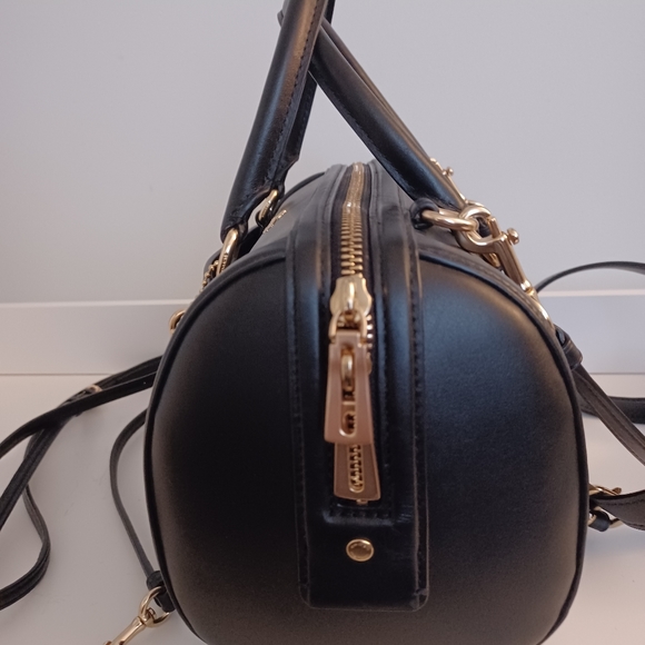Coach Bags Coach Leather Zoe Satchel Barrel Crossbody Bag Poshmark